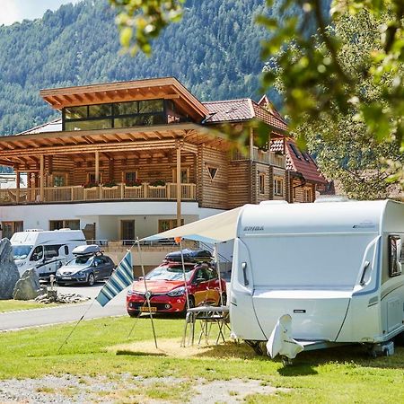 Camping Dreilaendereck Blockhuetten & Apartments Ried im Oberinntal Eksteriør billede