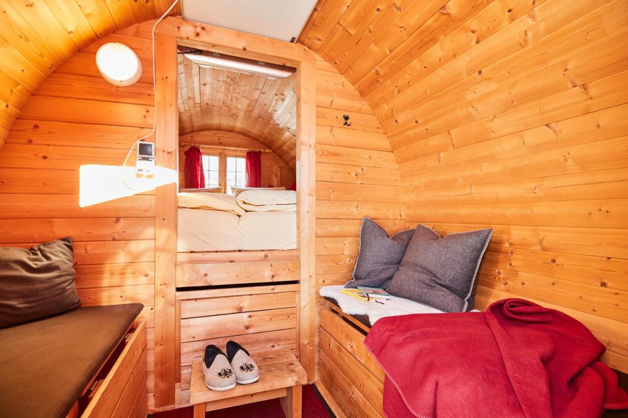 Camping Dreilaendereck Blockhuetten & Apartments Ried im Oberinntal Eksteriør billede