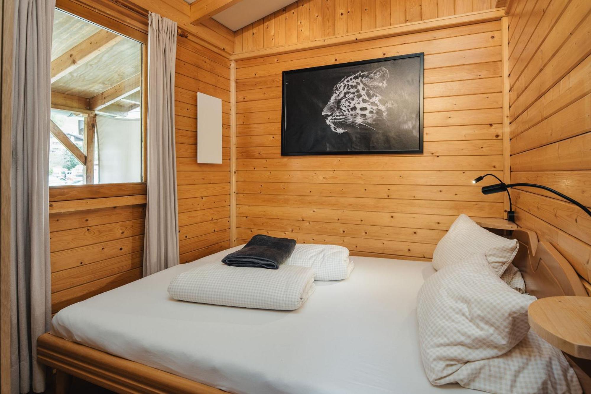 Camping Dreilaendereck Blockhuetten & Apartments Ried im Oberinntal Eksteriør billede